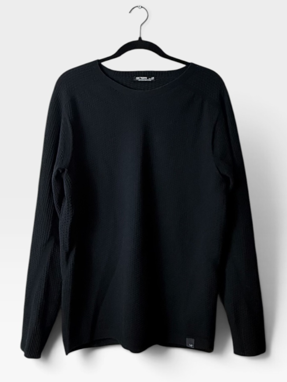 Arc'teryx Hallam Merino Wool Men's Sweater Size Large Black NWOT (H)